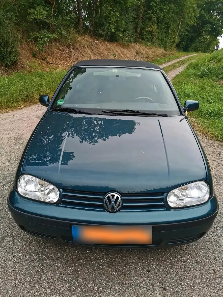 Gebraucht VW Golf Cabriolet GTI 115 PS (84 kW) 2002 Grün Cabrio