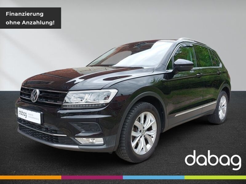 Schwarz Gebraucht 2017 VW Tiguan Highline SUV | 22.950 € (Guter Preis) - Bild 1/4