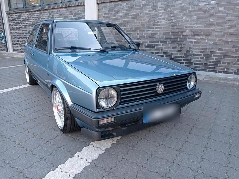 Blau Gebraucht 1990 VW Golf II Limousine | 5.500 € - Bild 1/4