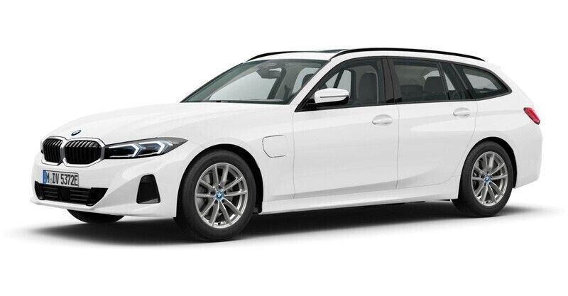 Weiß Gebraucht 2024 BMW 330e Comfort Edition Kombi | 45.349 € (Fairer Preis) - Bild 1/4