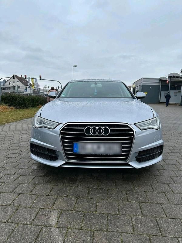 Silber Gebraucht 2017 Audi A6 S-Line Limousine | 20.499 € - Bild 1/4