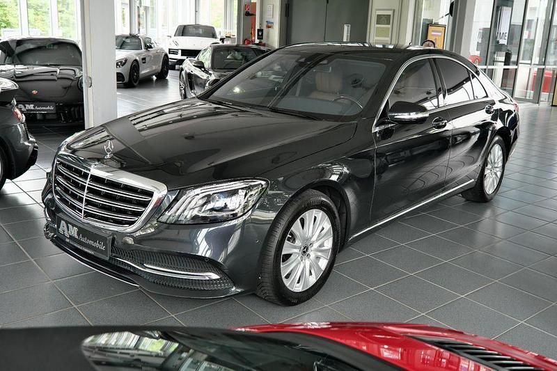 Schwarz Gebraucht 2020 Mercedes S350 Limousine | 49.800 € - Bild 1/4