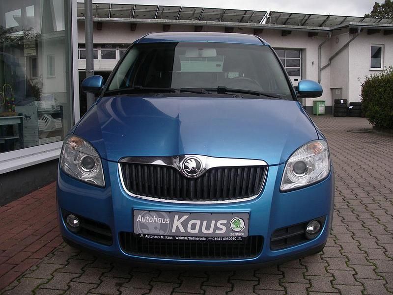 Gebraucht Skoda Roomster Comfort 80 PS (58 kW) 2006 Blau Van / Kleinbus