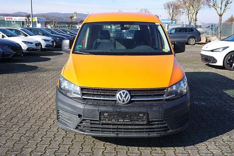 Gebraucht VW Caddy 102 PS (75 kW) 2019 Orange Van / Kleinbus