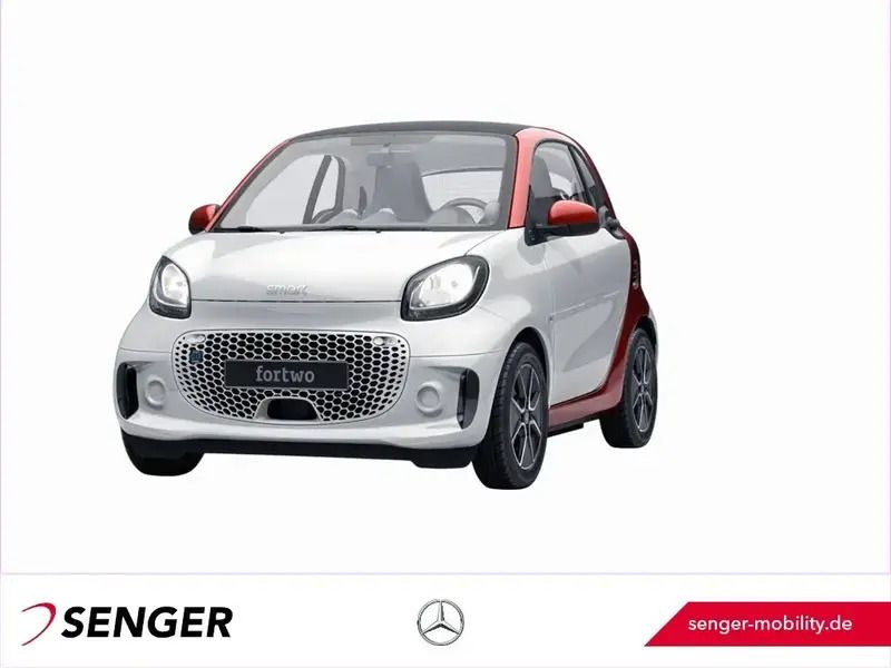 Weiß Gebraucht 2020 Smart ForTwo Electric Drive Passion Coupé | 8.380 € (Fairer Preis) - Bild 1/1