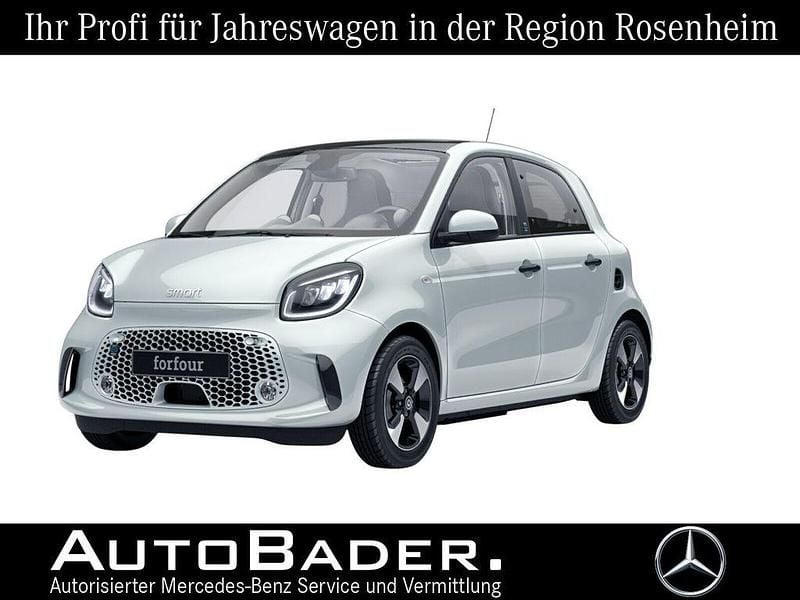 Gebraucht Smart ForFour Electric Drive Exclusive 60 kW (82 PS) 2020 Ean karosserie in ice white () (metallic) Limousine