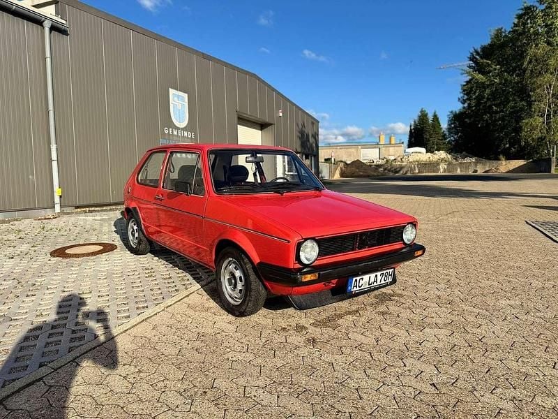 Rot Gebraucht 1979 VW Golf I Kleinwagen | 7.399 € - Bild 1/4