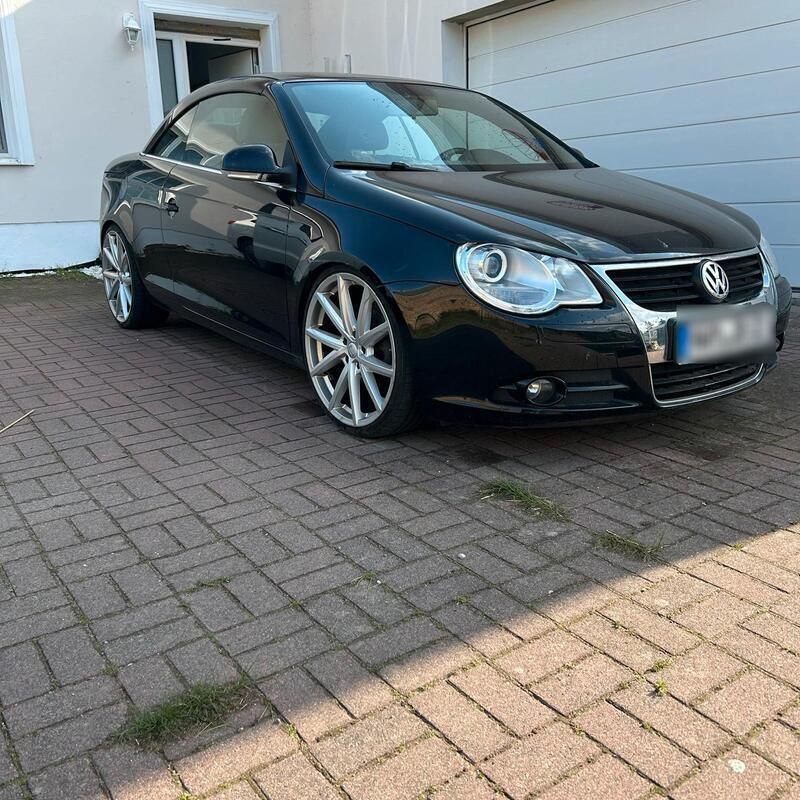 Schwarz Gebraucht 2006 VW Eos Cabrio | 6.250 € (Teuer) - Bild 1/4