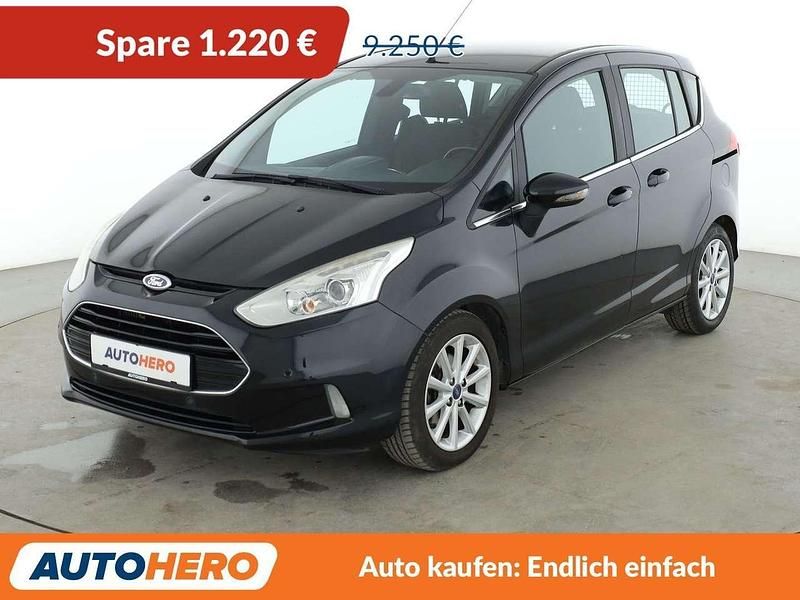 Gebraucht Ford B-MAX Titanium 101 PS (74 kW) 2014 Schwarz Van / Kleinbus