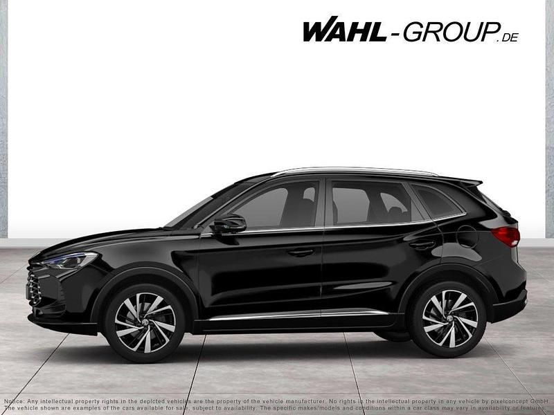 Neu MG ZS 197 PS (144 kW) 2025 Schwarz Limousine