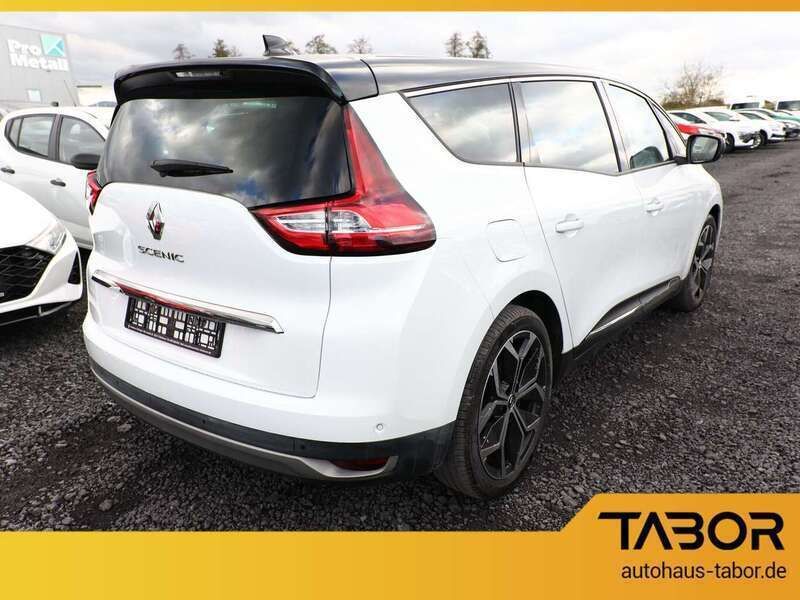 Gebraucht Renault Grand Scénic IV Techno 140 PS (102 kW) 2023 Weiß (weiss 369 + schwarz gne) Van / Kleinbus