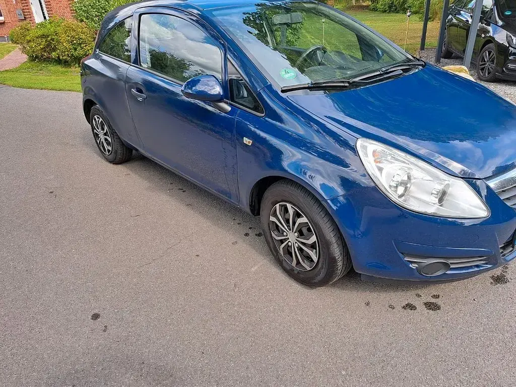 Gebraucht Opel Corsa 80 PS (58 kW) 2009 Blau Kleinwagen