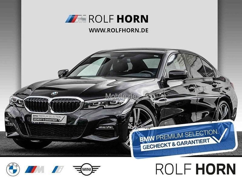 Schwarz Gebraucht 2021 BMW 320 M Sport Limousine | 31.310 € (Guter Preis) - Bild 1/4