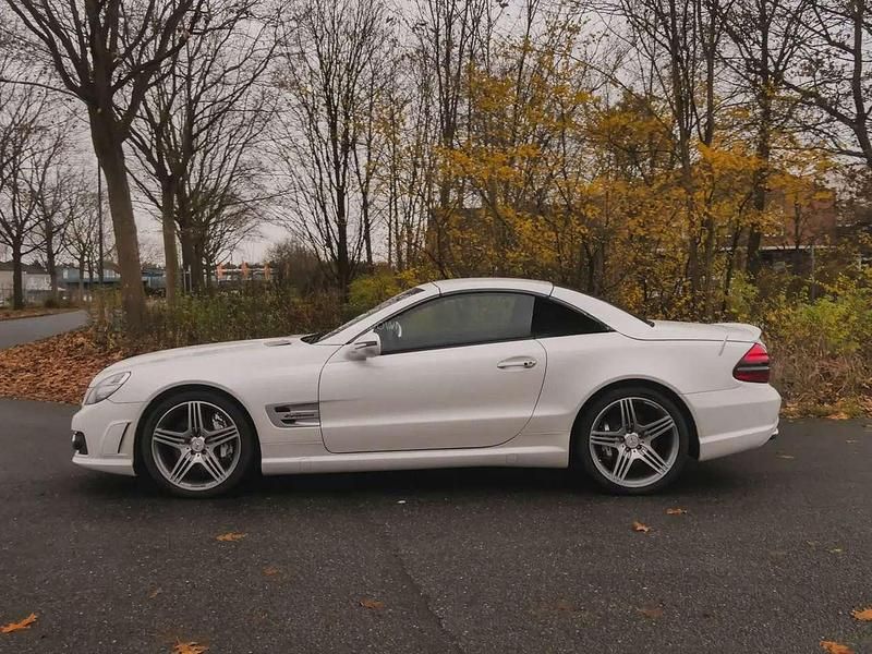 Gebraucht Mercedes SL63 AMG AMG 525 PS (386 kW) 2008 Weiß Cabrio