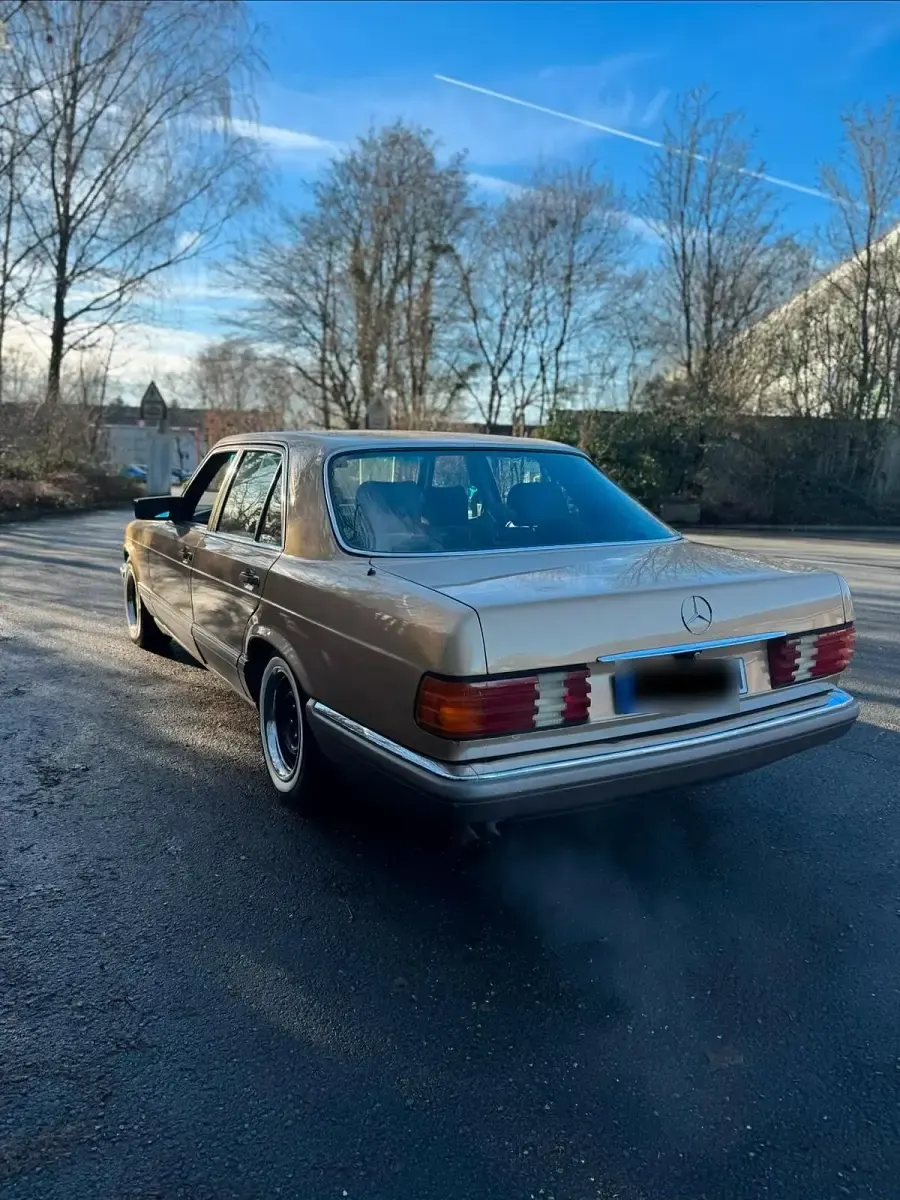 Gebraucht Mercedes 300 SE 180 PS (132 kW) 1988 Gold Limousine