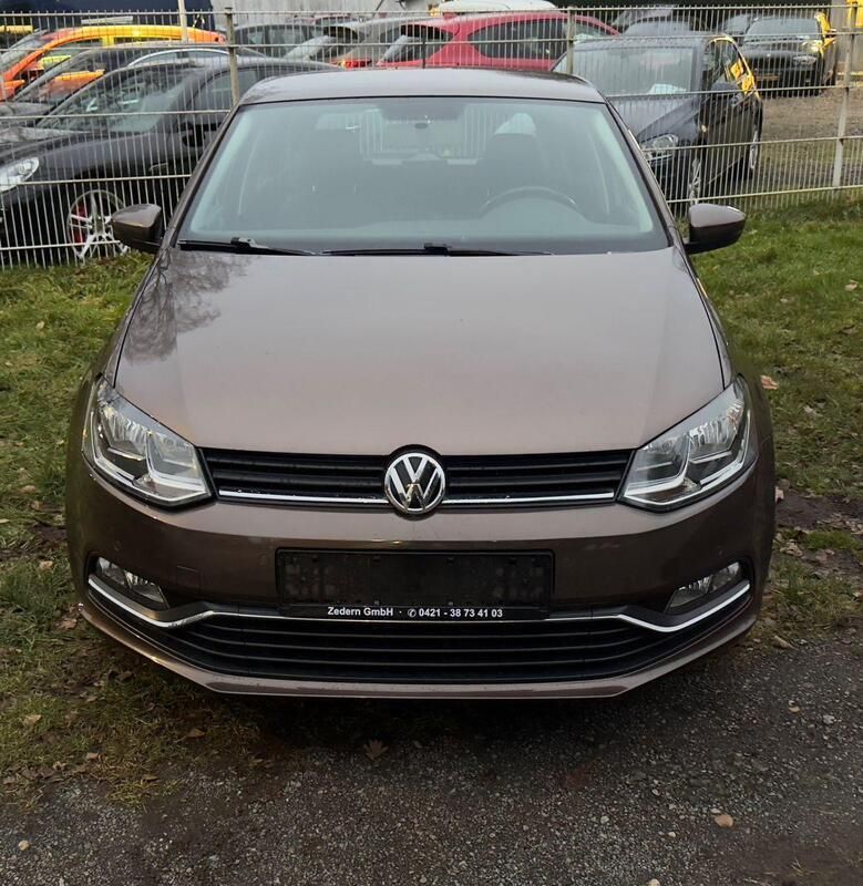 Braun Gebraucht 2017 VW Polo Comfortline Kleinwagen | 8.399 € (Guter Preis) - Bild 1/4