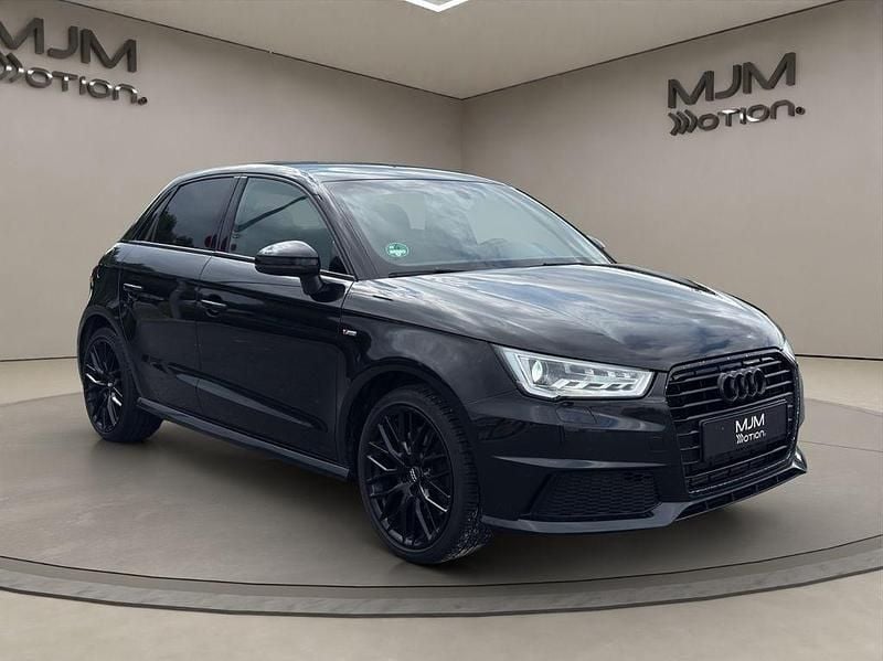 Schwarz Gebraucht 2017 Audi A1 Sportback S-Line Kleinwagen | 14.990 € (Fairer Preis) - Bild 1/4