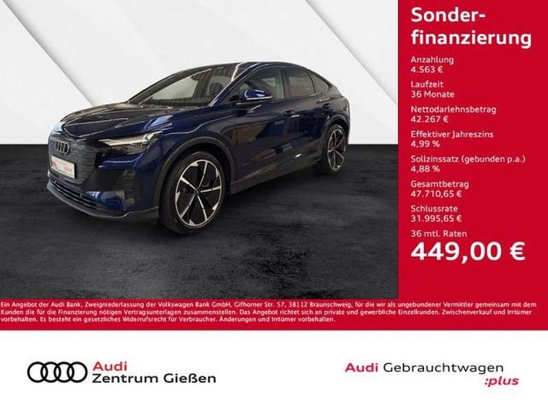 Gebraucht Audi e-tron Sportback 210 kW (286 PS) 2025 Navarrablau metallic (metallic) SUV