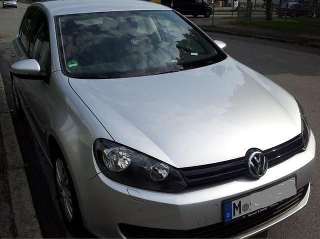 Gebraucht VW Golf VI Trendline 110 PS (80 kW) 2009 Silber metallic Kleinwagen