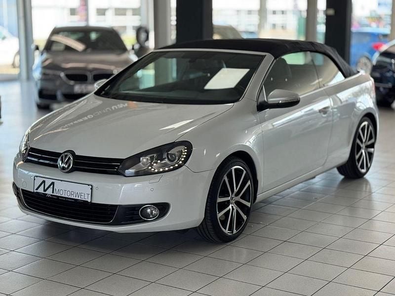 Gebraucht VW Golf Cabriolet 160 PS (117 kW) 2012 Weiß Cabrio
