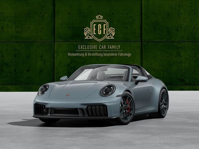 Grau Neu 2025 Porsche 911 Targa 4 Cabrio | 204.990 € - Bild 1/4