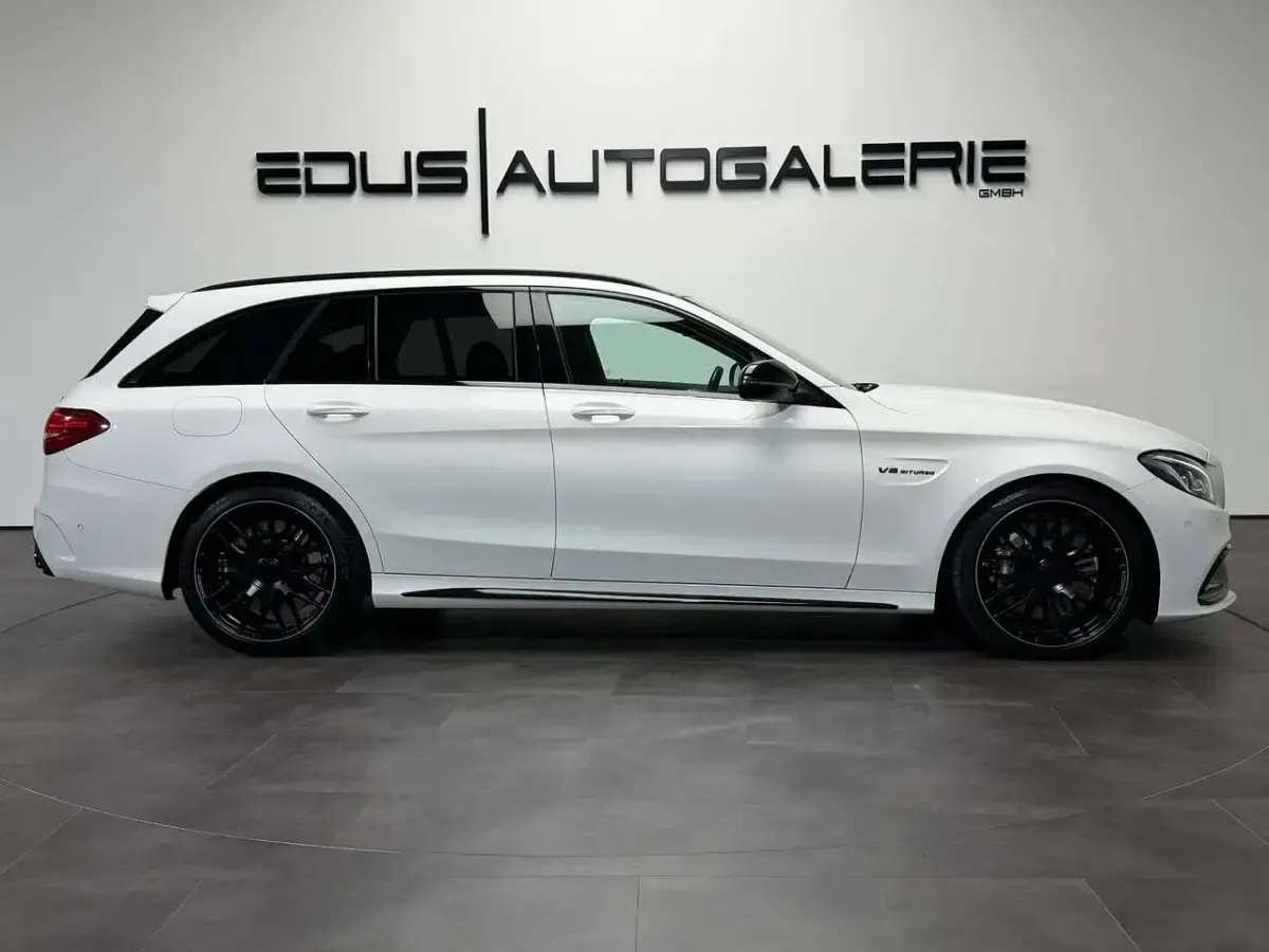 Gebraucht Mercedes C63 AMG AMG 476 PS (350 kW) 2018 Polarweiss Kombi