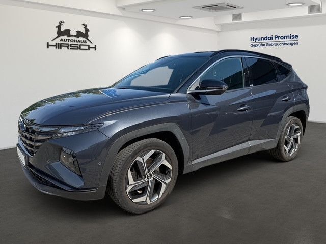 Dark knight / phantom black / mi Gebraucht 2021 Hyundai Tucson Prime SUV | 26.990 € (Fairer Preis) - Bild 1/4