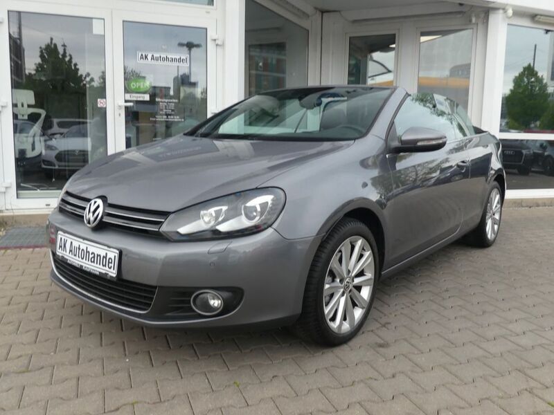 Grau Gebraucht 2012 VW Golf Cabriolet Cabrio | 9.990 € (Guter Preis) - Bild 1/4