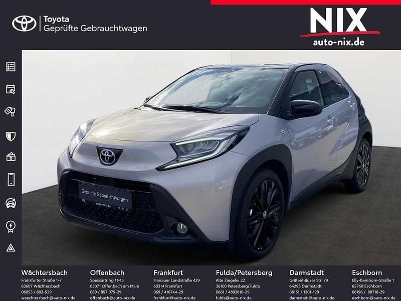 Light purple silver / night sky black Gebraucht 2025 Toyota Aygo X Basis SUV | 22.390 € (Teuer) - Bild 1/4