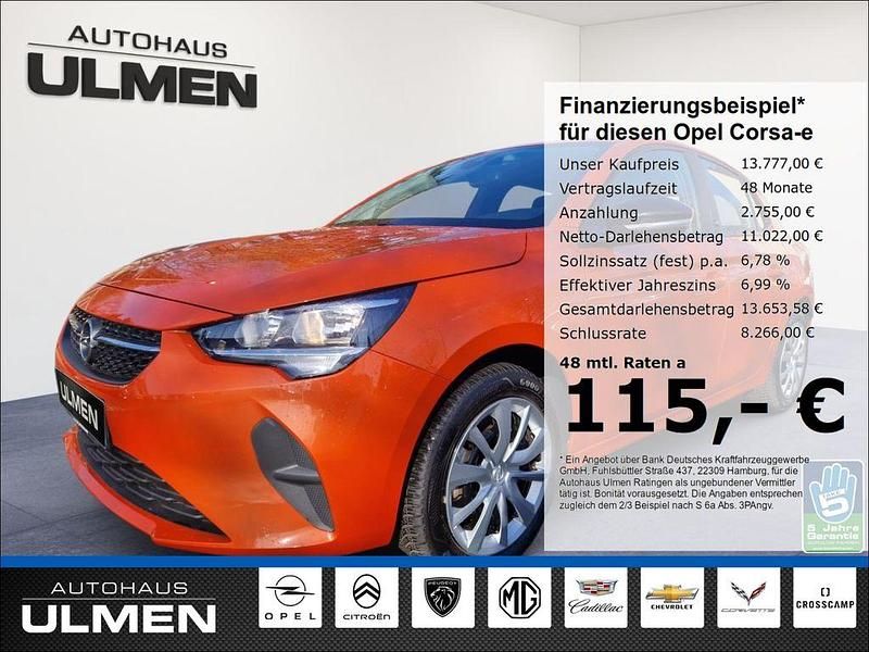 Gebraucht Opel Corsa-e 100 kW (136 PS) 2022 Orange Kleinwagen