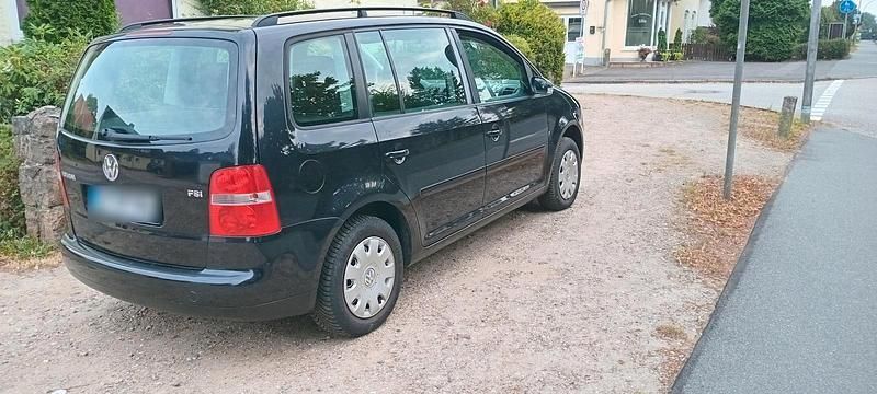 Gebraucht VW Touran 102 PS (75 kW) 2005 Schwarz Van / Kleinbus