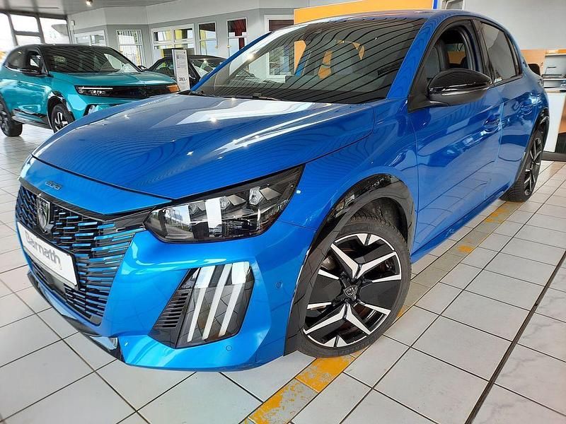 Blau Gebraucht 2024 Peugeot 208 GT Kleinwagen | 21.650 € (Fairer Preis) - Bild 1/4