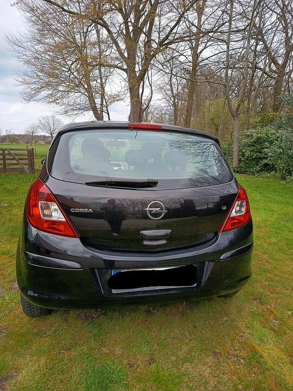 Gebraucht Opel Corsa 80 PS (58 kW) 2008 Schwarz Kleinwagen