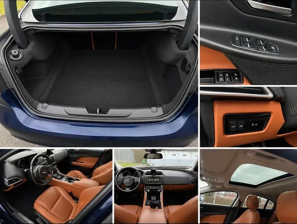 Gebraucht Jaguar XE Portfolio 179 PS (131 kW) 2016 Blau Limousine