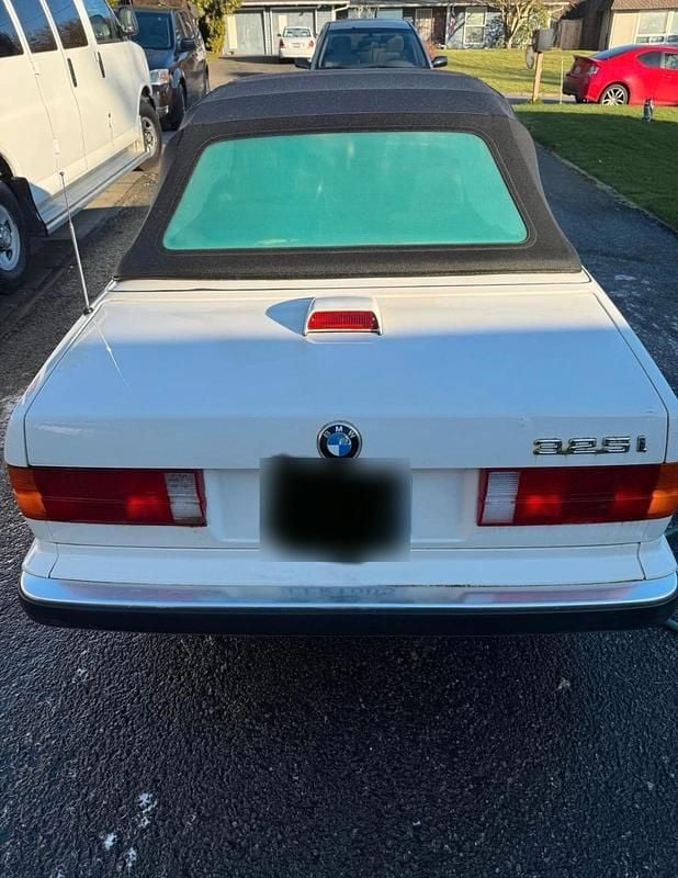 Gebraucht BMW 325 1988 Weiß Cabrio