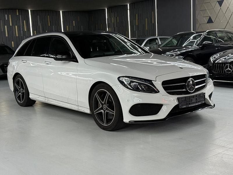 Gebraucht Mercedes C250 AMG line 204 PS (150 kW) 2017 Weiß Kombi