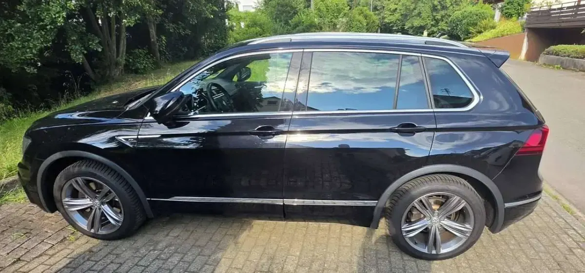 Gebraucht VW Tiguan R-line 220 PS (161 kW) 2017 Schwarz SUV