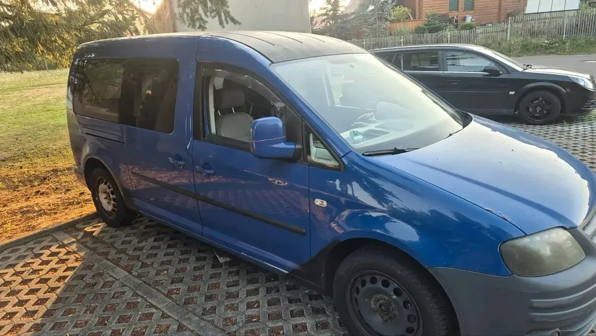Gebraucht VW Caddy Life 105 PS (77 kW) 2007 Blau Van / Kleinbus