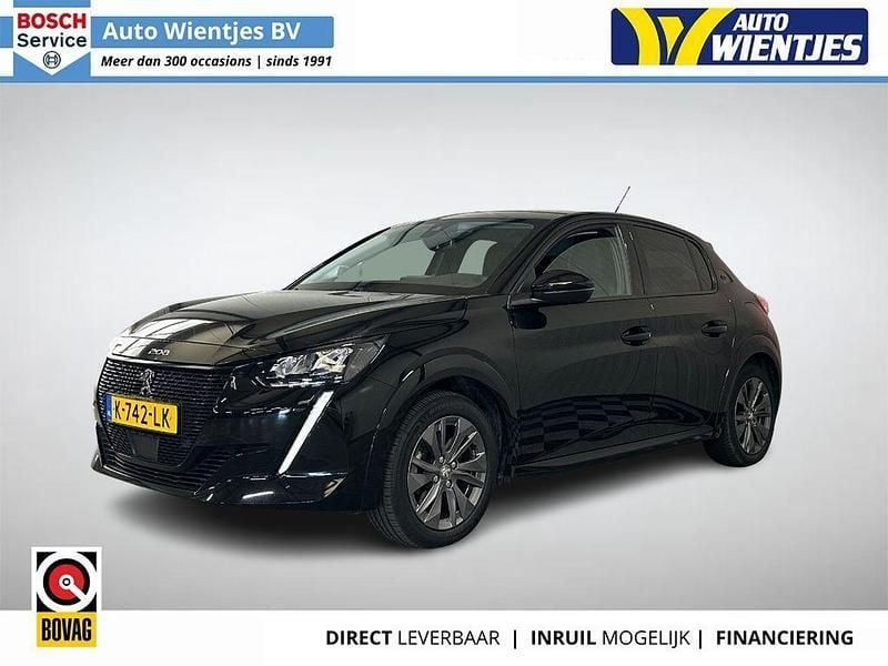 Gebraucht Peugeot e-208 Allure 100 kW (136 PS) 2020 Schwarz Kleinwagen