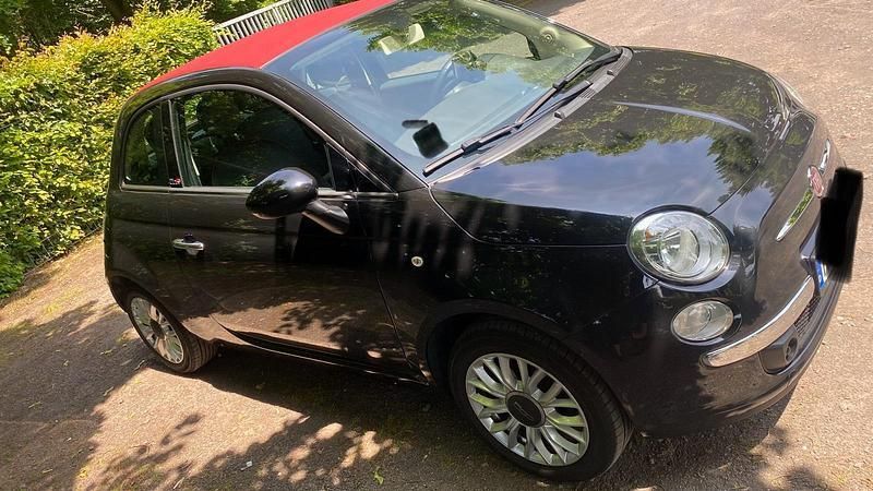 Schwarz Gebraucht 2014 Fiat 500C Lounge Cabrio | 7.550 € (Fairer Preis) - Bild 1/4