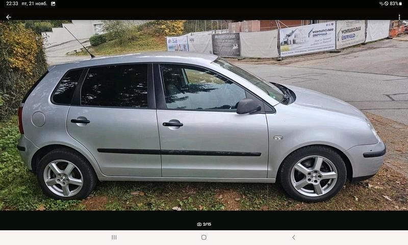Gebraucht VW Polo 75 PS (55 kW) 2003 Silber Kleinwagen