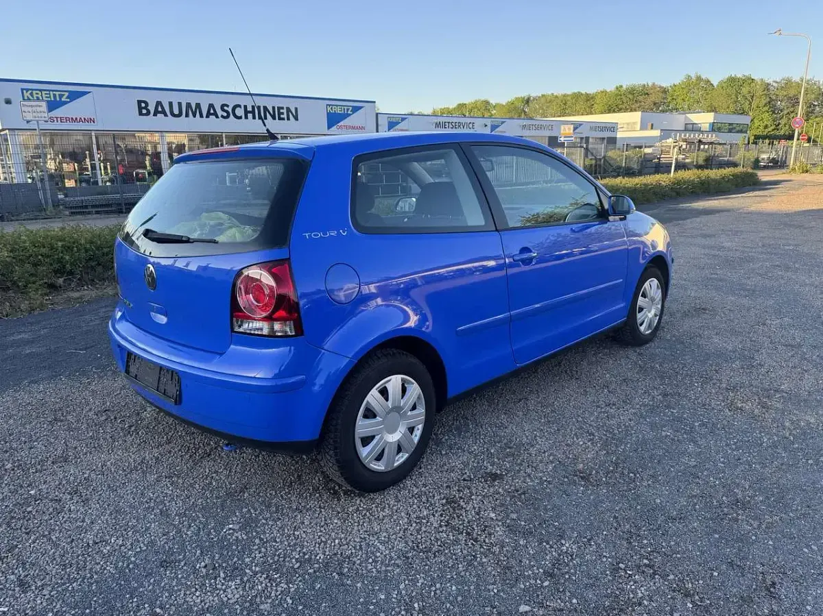 Second-hand VW Polo 54 CP (39 kW) 2007 Albastru Hatchback