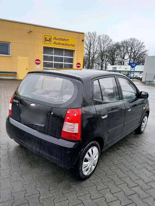 Gebraucht Kia Picanto 2007 Schwarz Kleinwagen