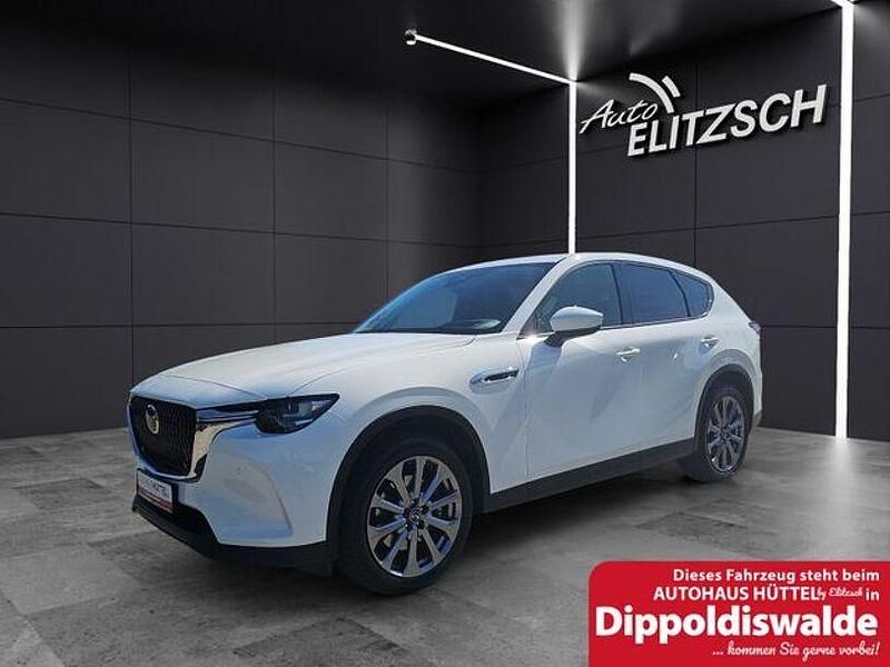 Arctic white Gebraucht 2024 Mazda CX-60 Exclusive-Line SUV | 41.690 € (Fairer Preis) - Bild 1/4