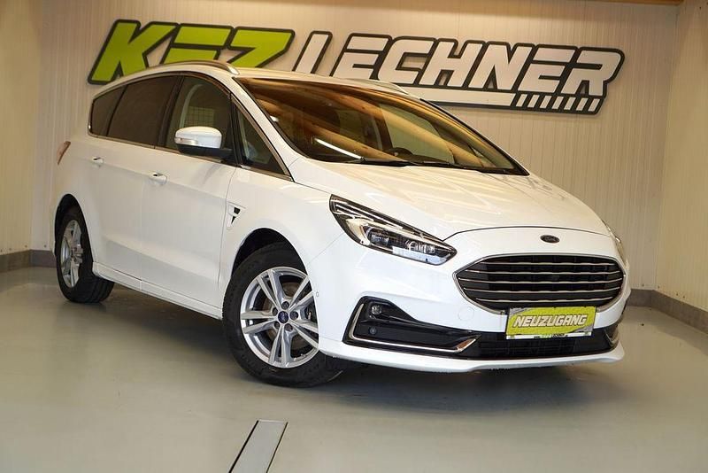 Second-hand Ford S-MAX Titanium 150 CP (110 kW) 2020 Alb Monovolum
