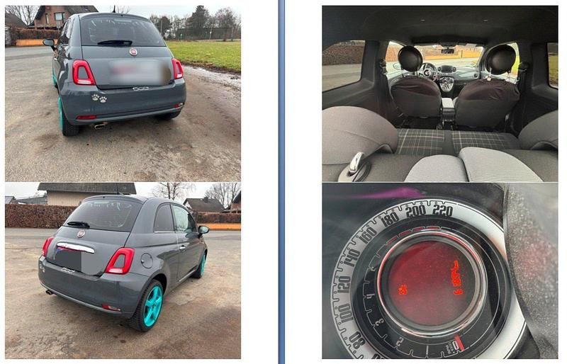 Gebraucht Fiat 500 69 PS (50 kW) 2019 Grau Kleinwagen