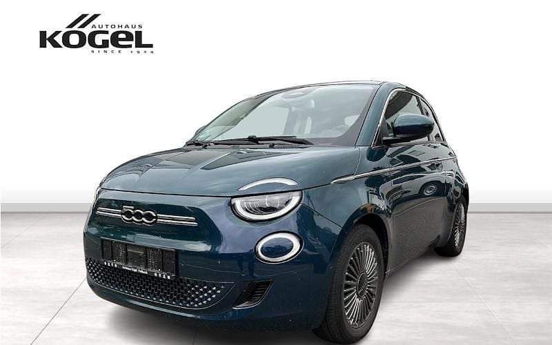 Ozean grün Gebraucht 2021 Fiat 500e Icon Limousine | 16.990 € (Fairer Preis) - Bild 1/4