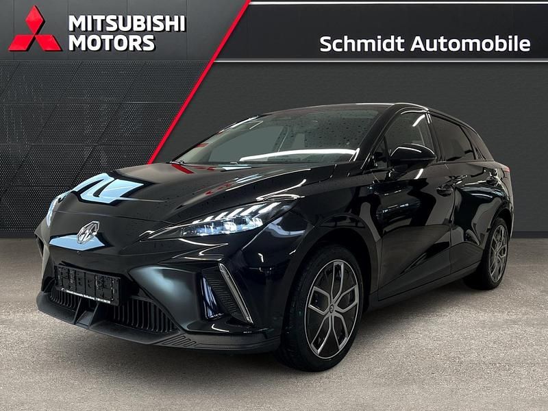 Pebble black (schwarz) Neu 2025 MG MG4 EV Luxury Kleinwagen | 25.980 € - Bild 1/4