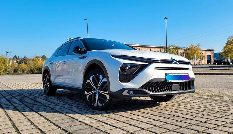 Weiß Gebraucht 2022 Citroën C5 X Shine Kombi | 29.390 € (Teuer) - Bild 1/4