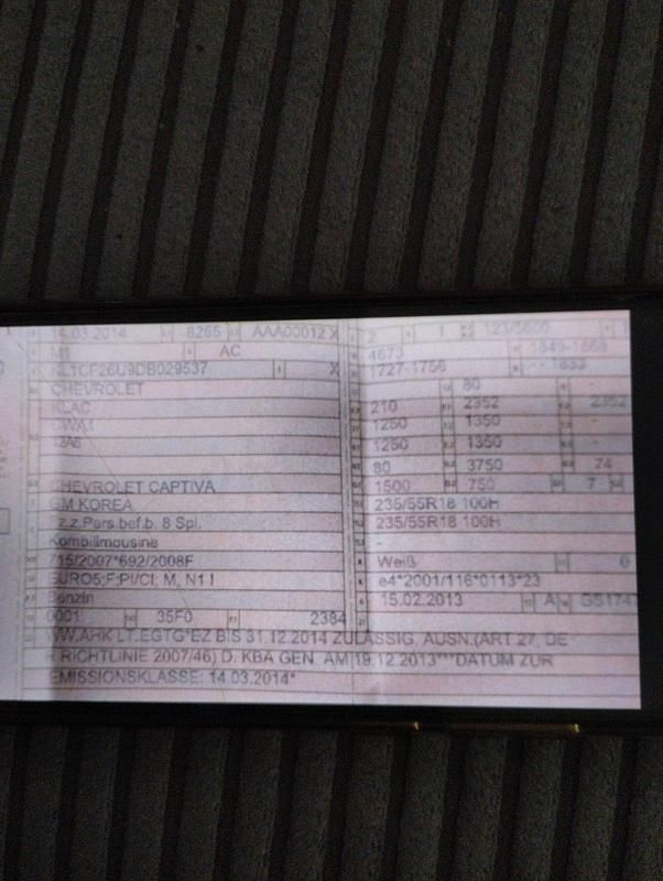 Gebraucht Chevrolet Captiva 169 PS (124 kW) 2014 Weiß SUV